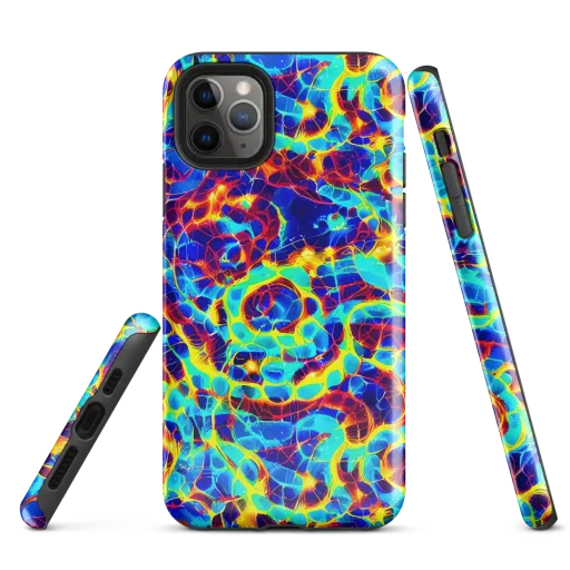 Cobalt Plasma on a Tough Case for iPhone®