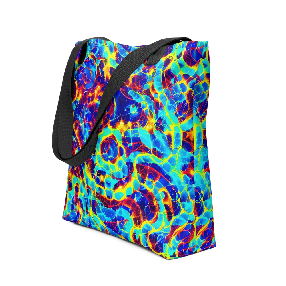 Cobalt Plasma on Tote Bag — Front