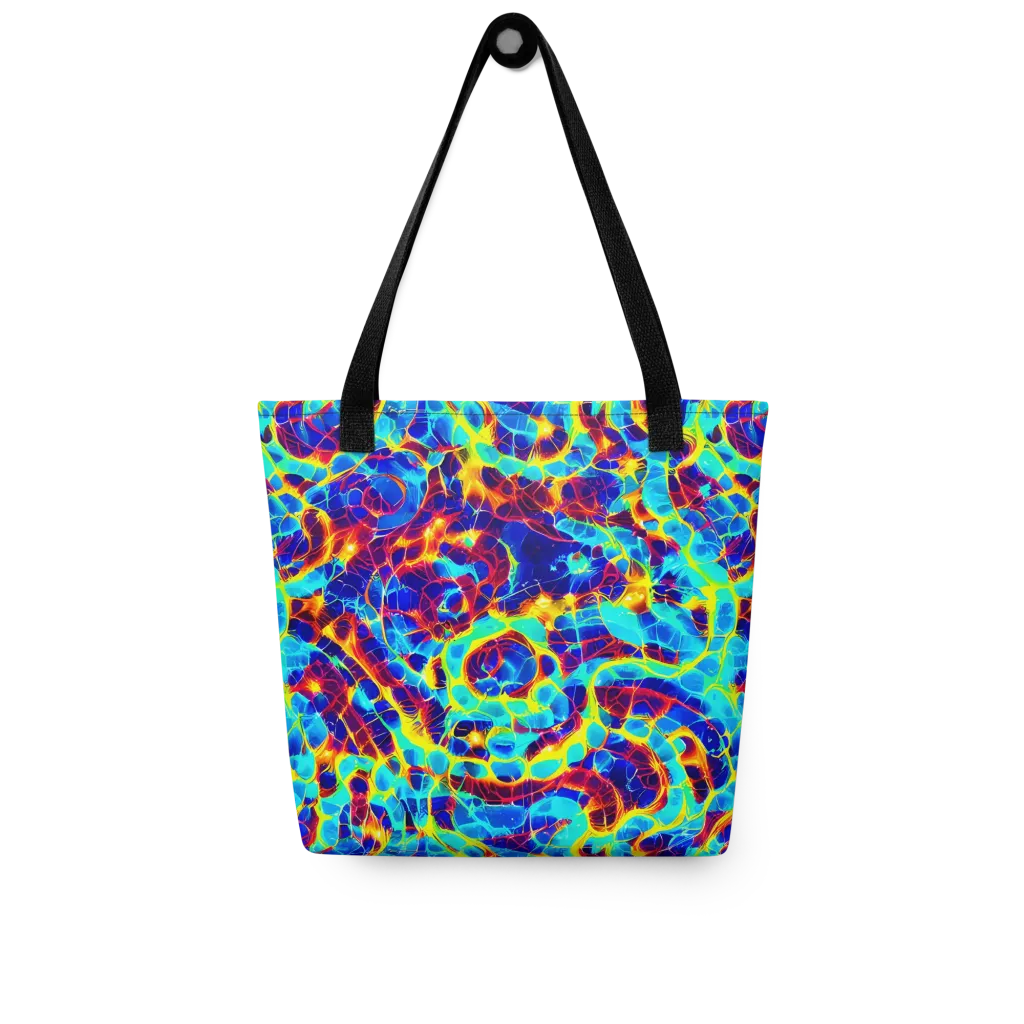 Cobalt Plasma on Tote Bag — Front