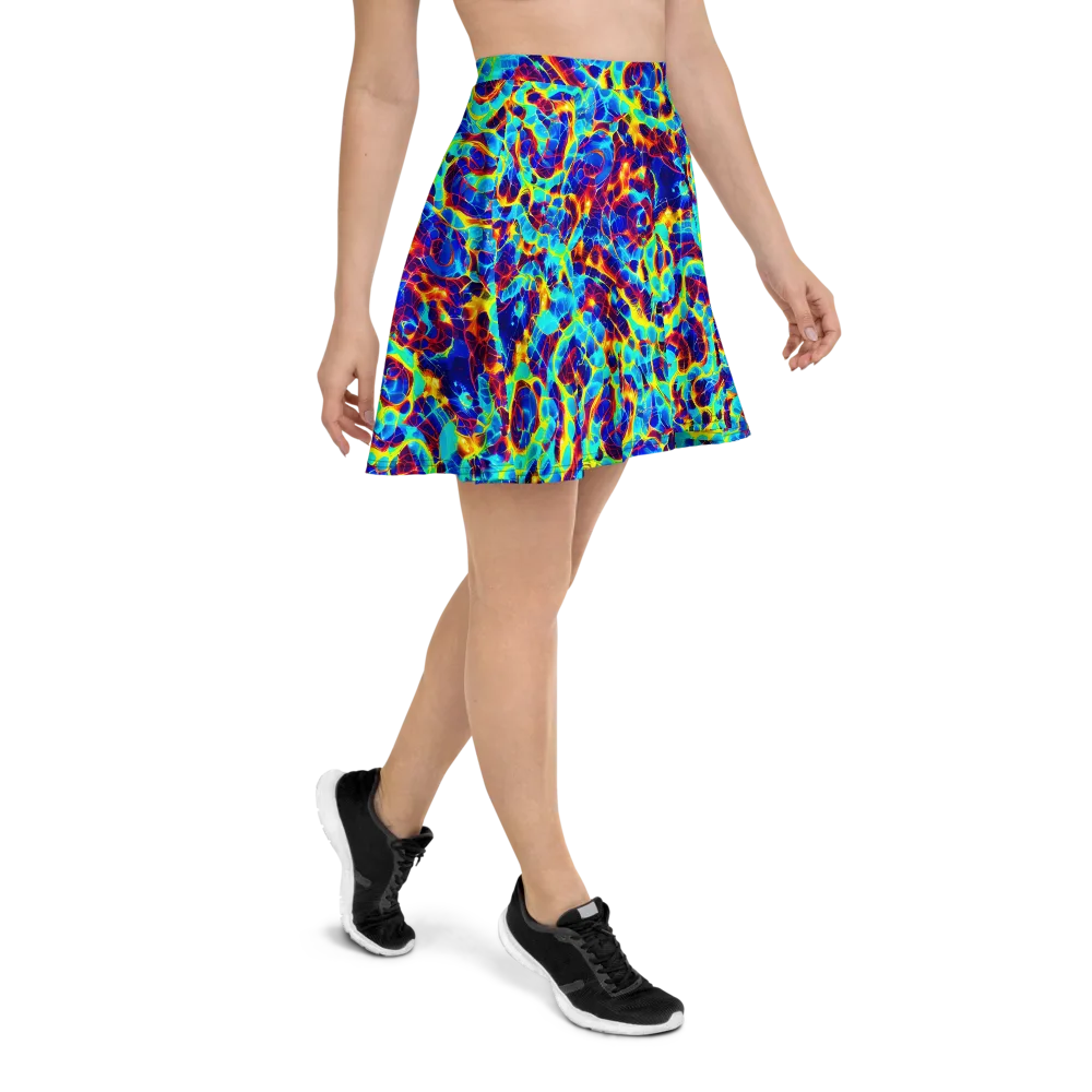 Cobalt Plasma on Skater Skirt — Right