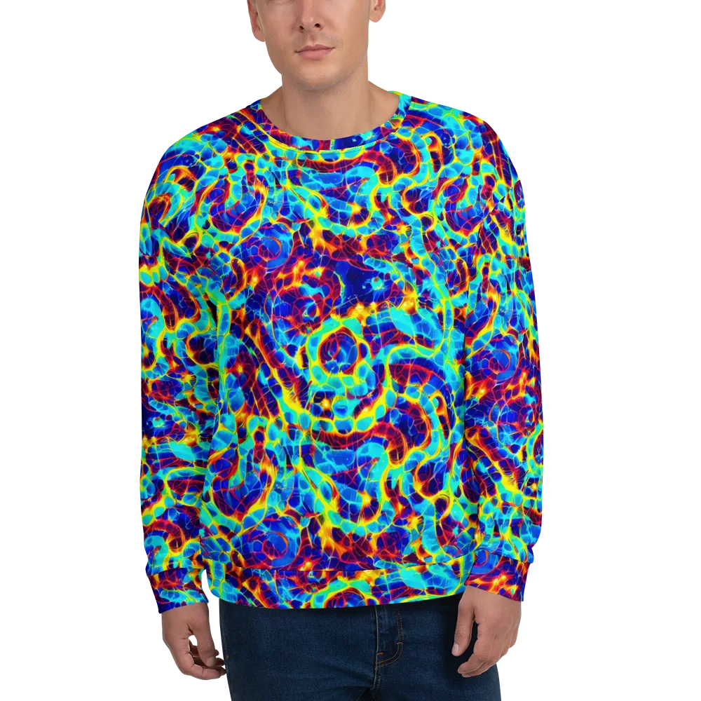 Cobalt Plasma on Sweatshirt — Front