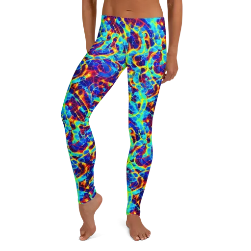 Cobalt Plasma on a Leggings