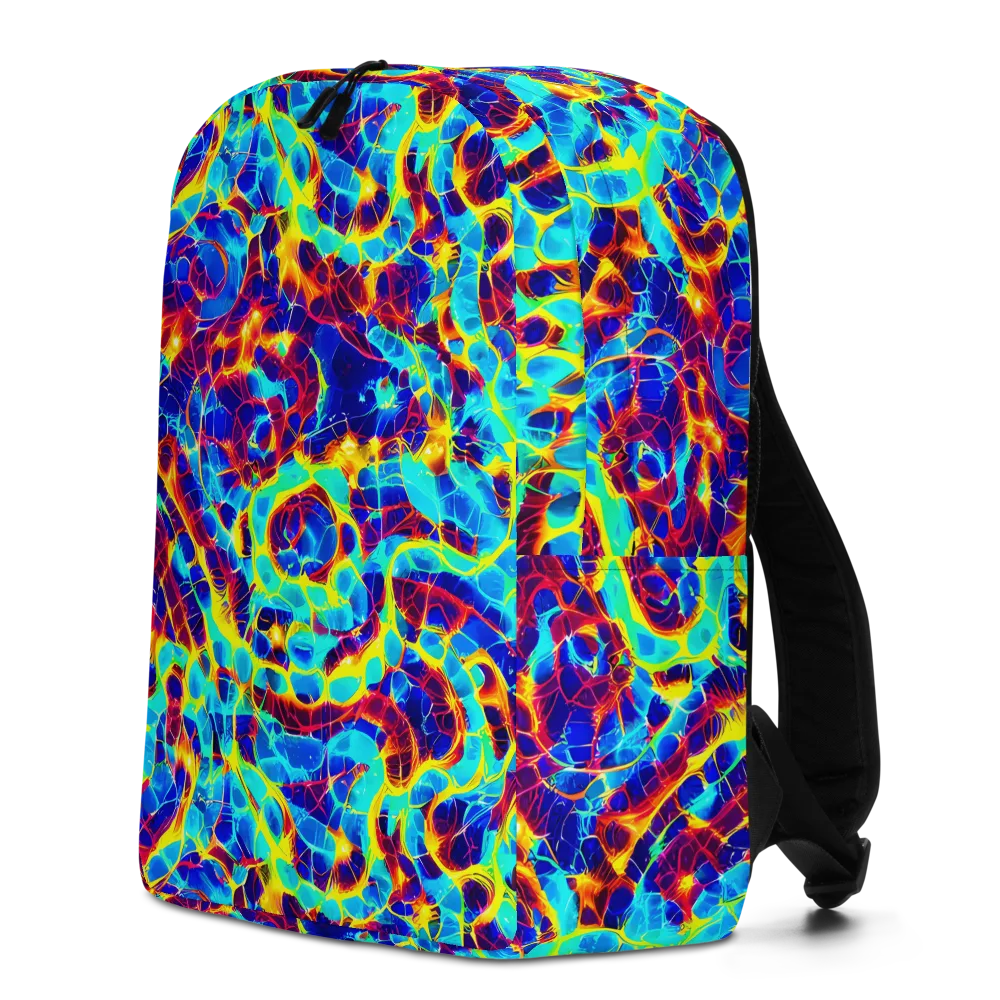 Cobalt Plasma on Minimalist Backpack — Left