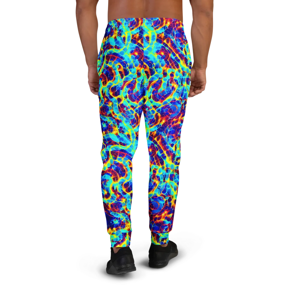 Cobalt Plasma on Men's Joggers — Back