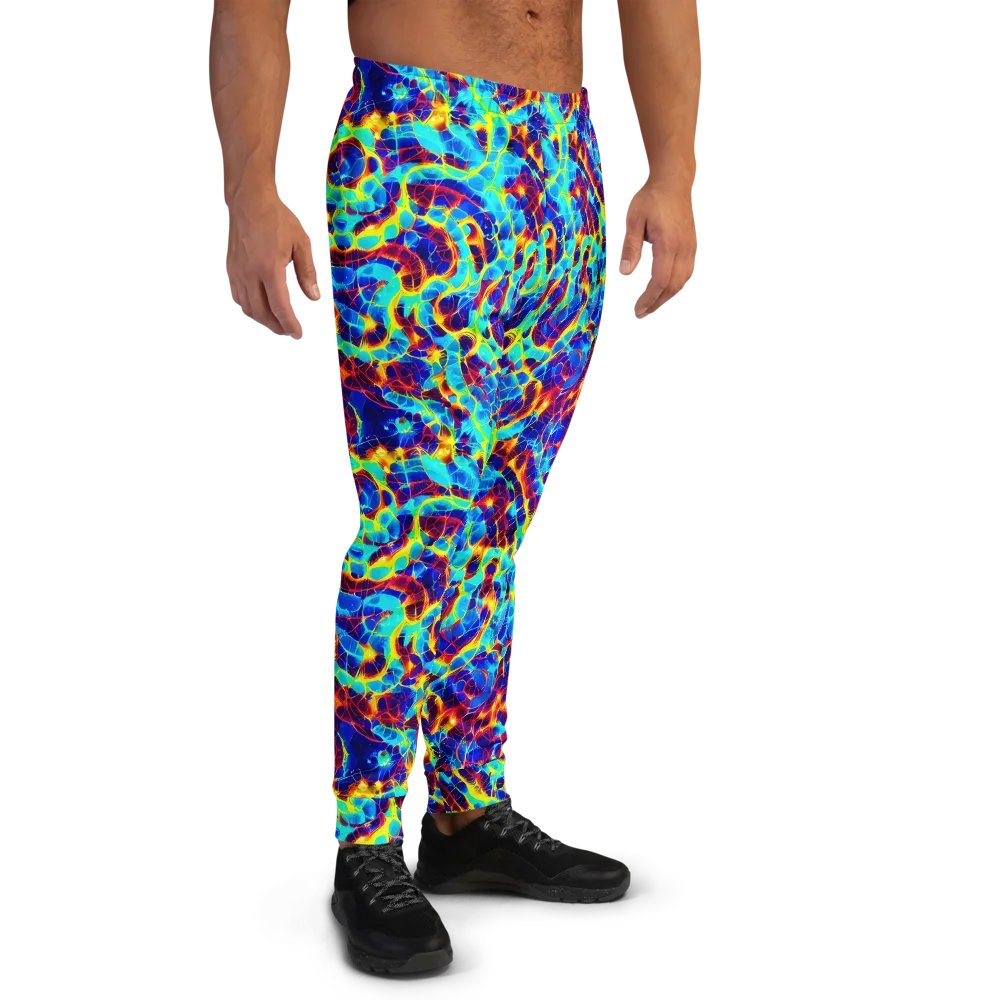 Cobalt Plasma on Men's Joggers — Right
