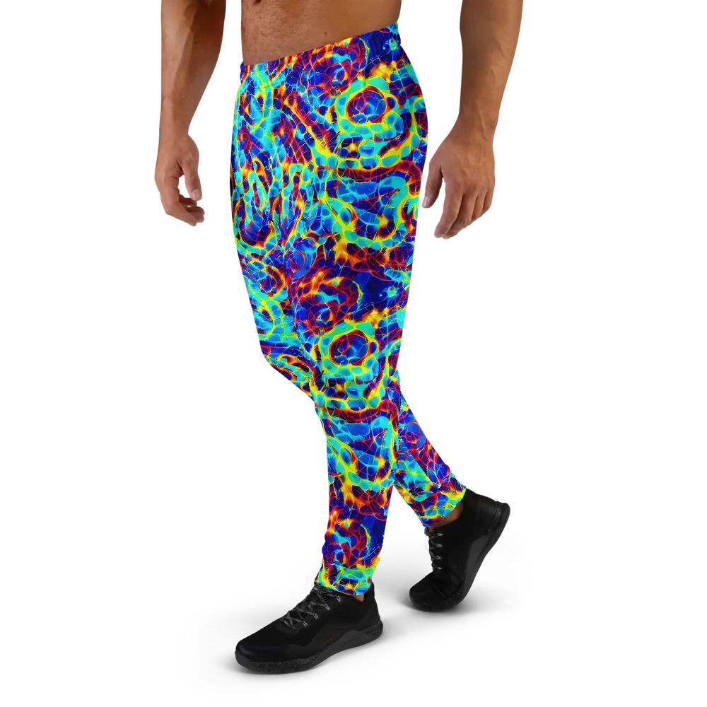 Cobalt Plasma on Men's Joggers — Left