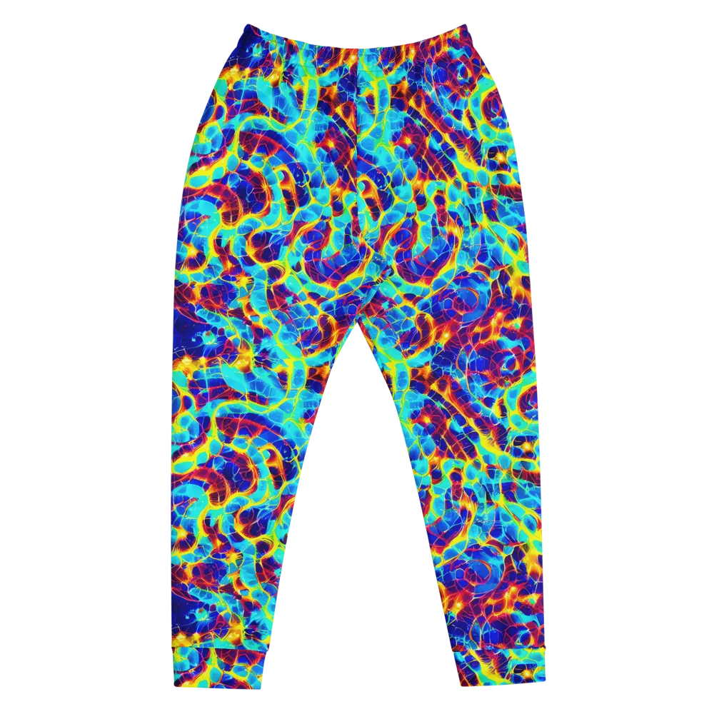 Cobalt Plasma on Men's Joggers — Front