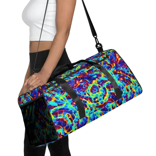 Cobalt Plasma on a Duffle Bag