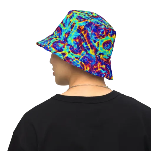 Cobalt Plasma on a Reversible Bucket Hat