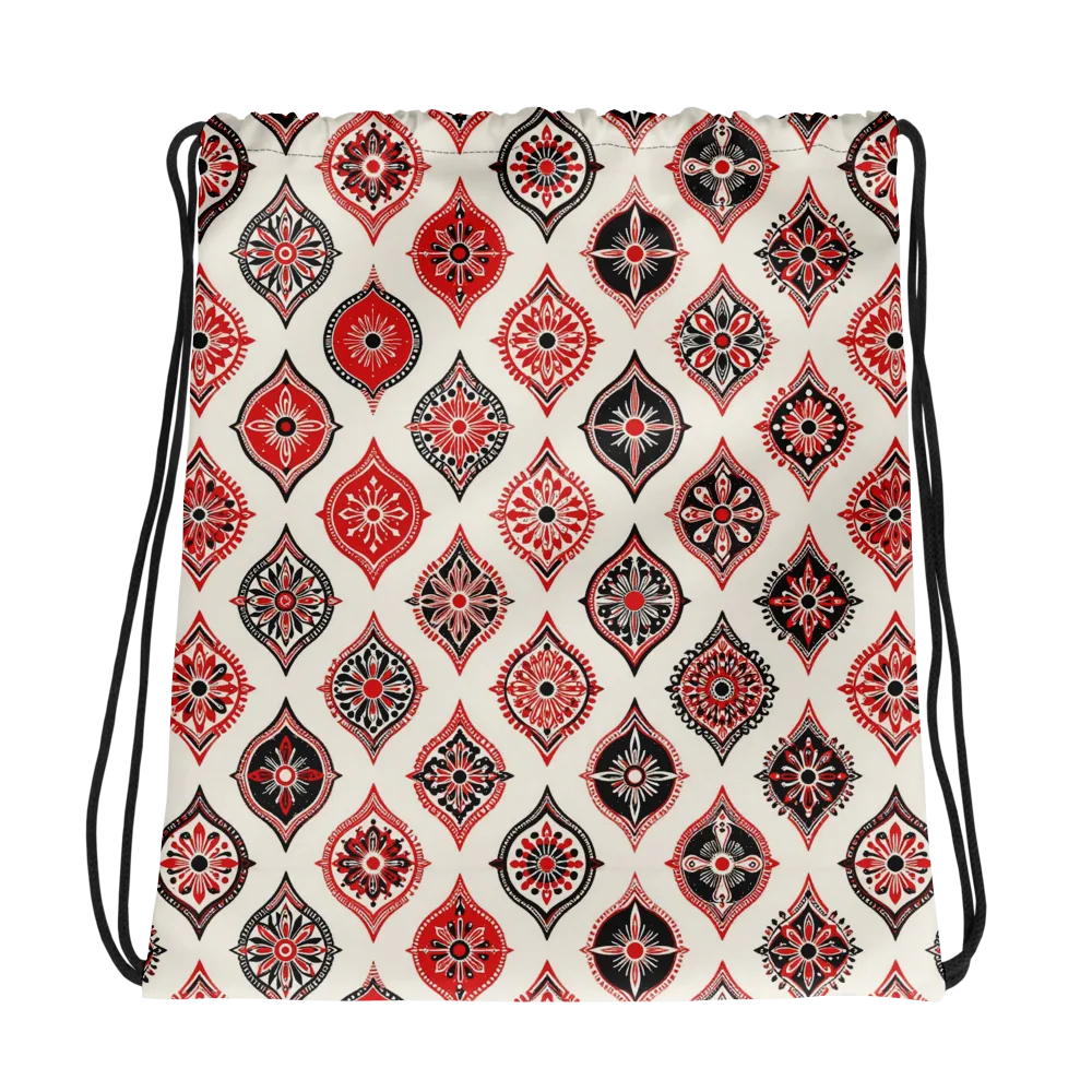 Ruby Caravan on Drawstring Bag — Photo