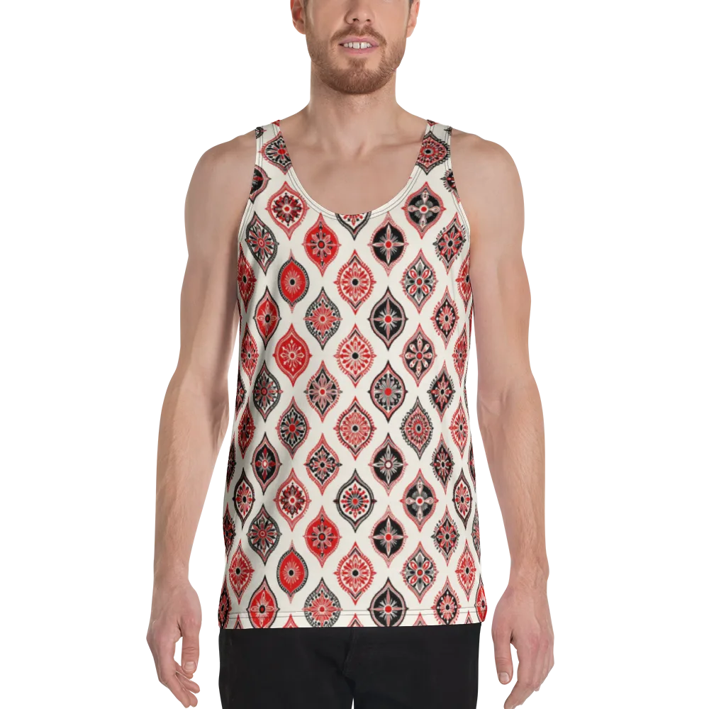 Ruby Caravan on Men's Tank Top — Front