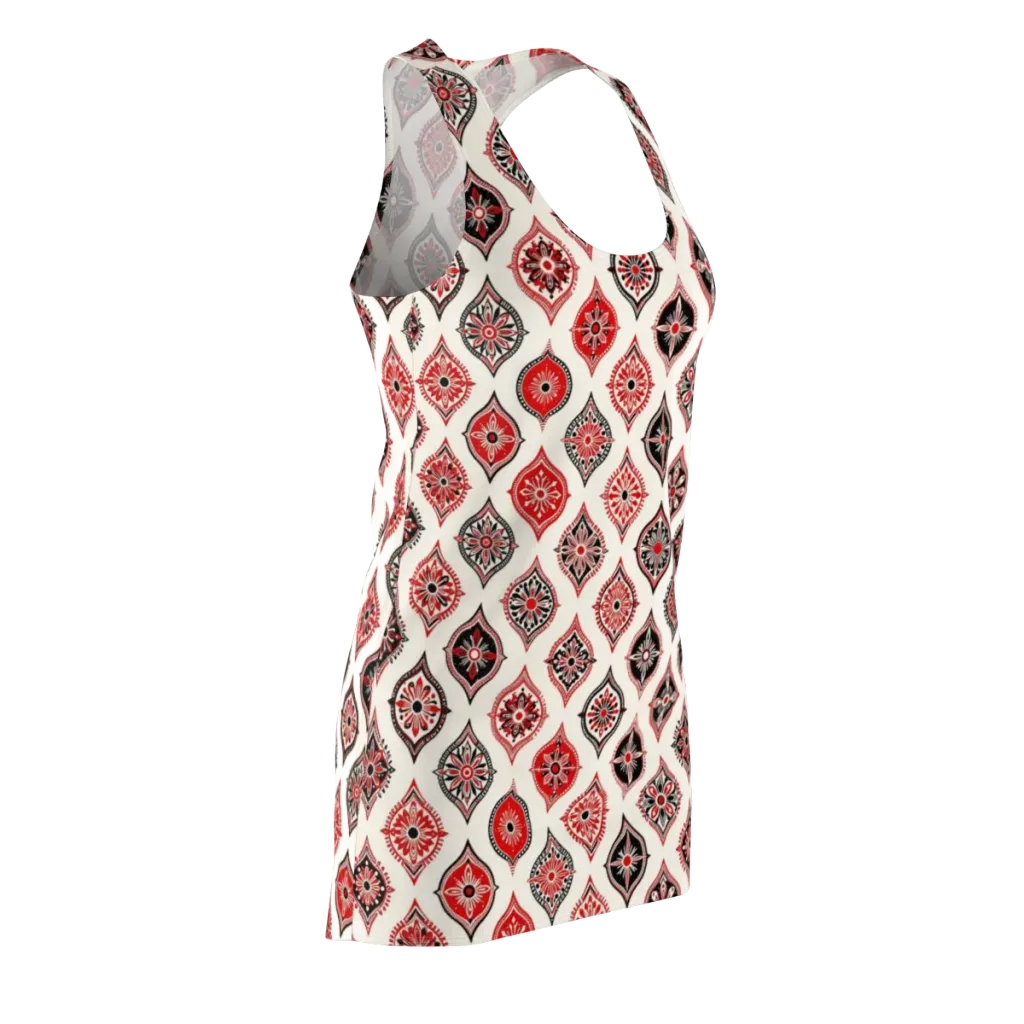Ruby Caravan on Racerback Dress — Front Side