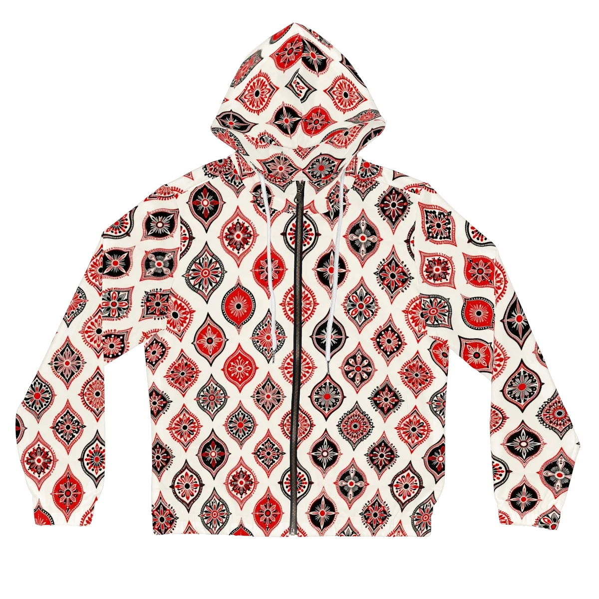 Ruby Caravan on Women's Full-Zip Hoodie — Front