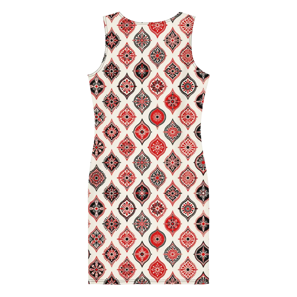 Ruby Caravan on Bodycon Dress — Back