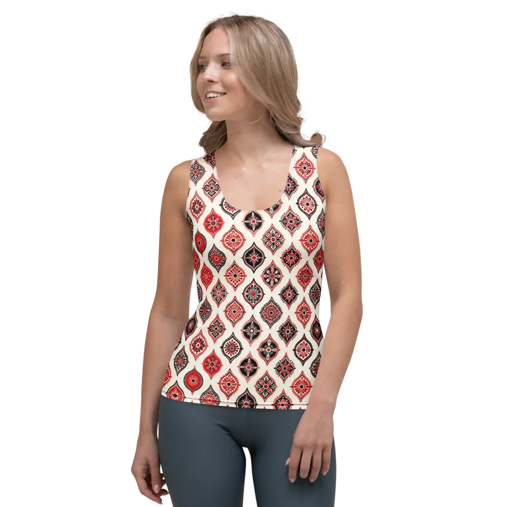 Ruby Caravan on Women's Tank Top — Front