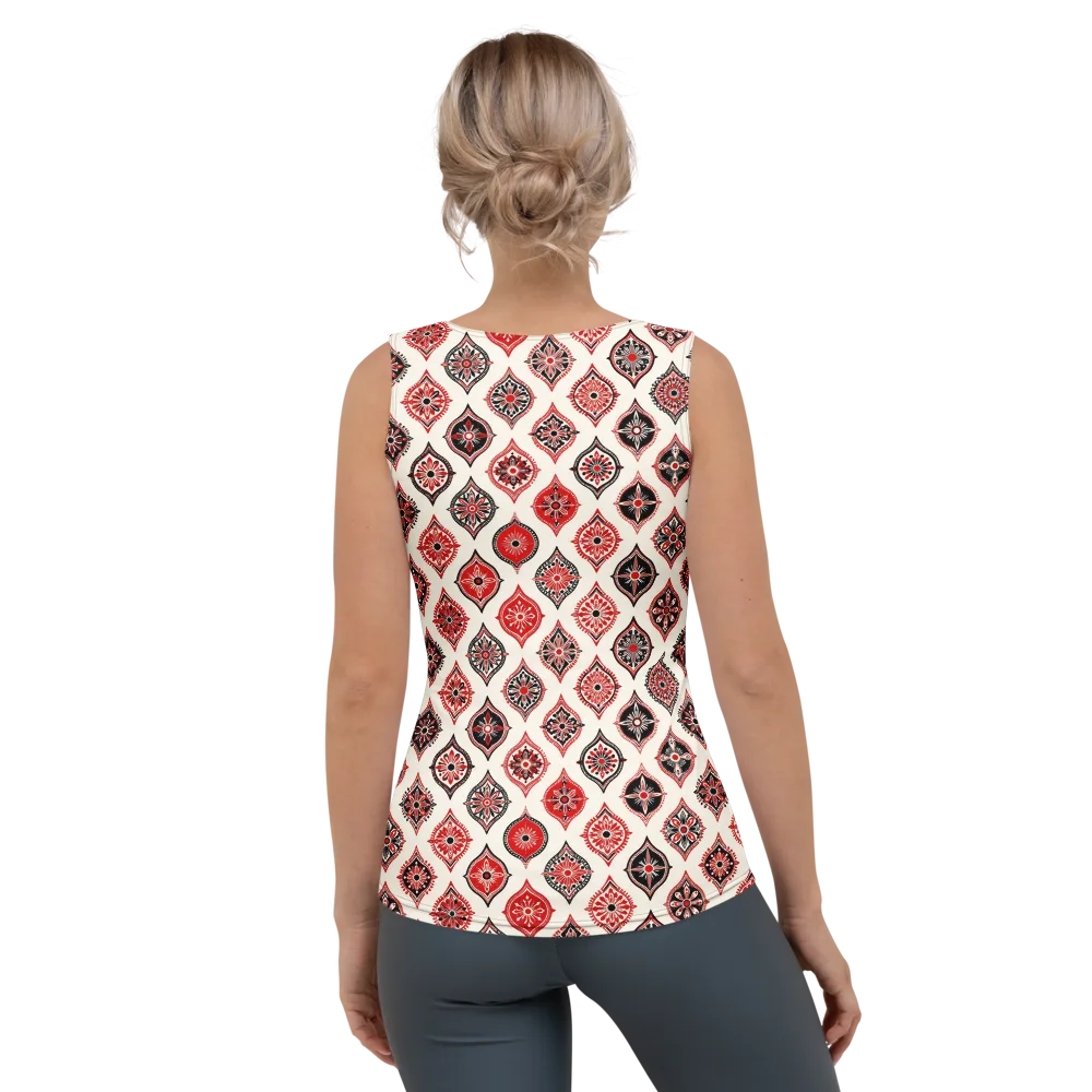 Ruby Caravan on Women's Tank Top — Back
