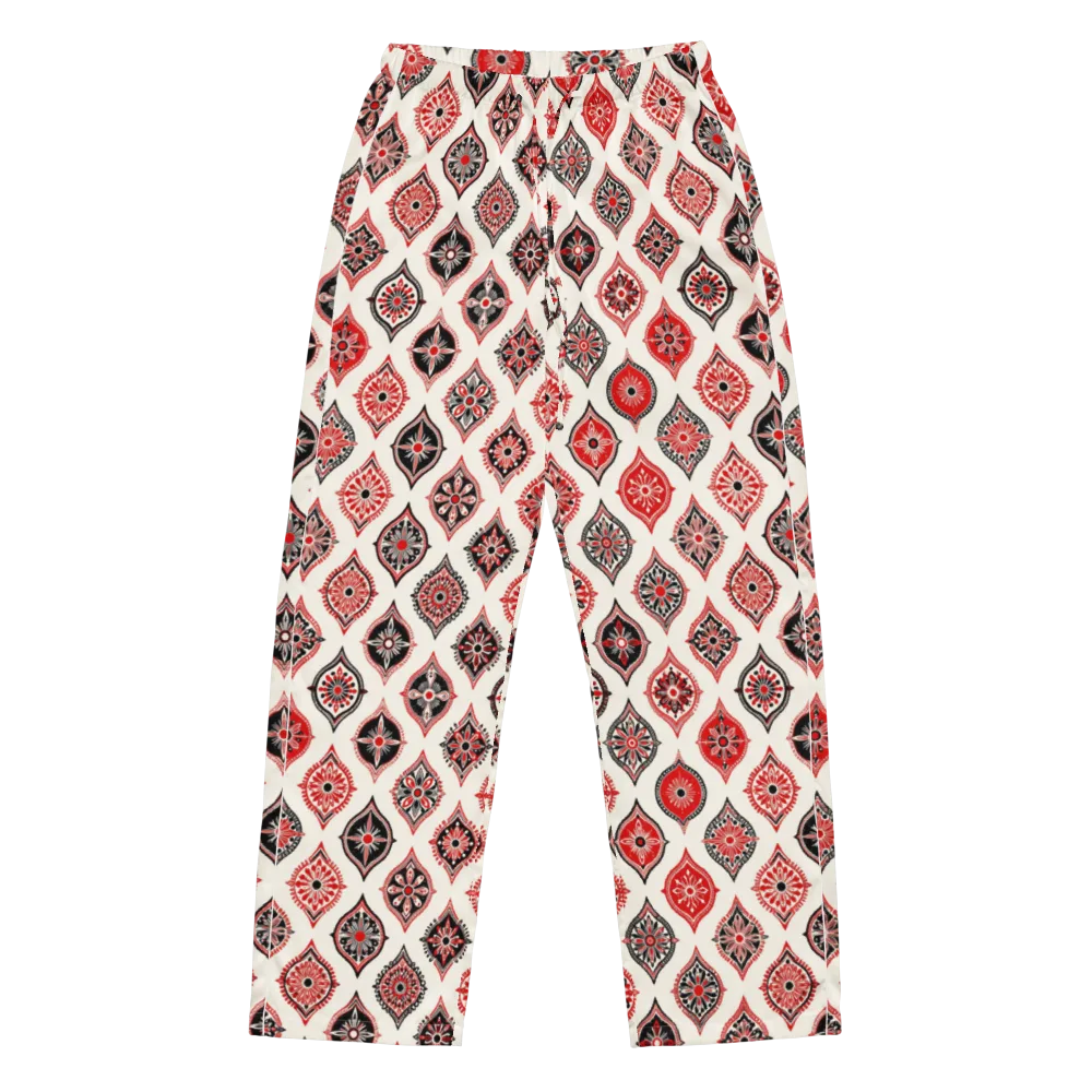 Ruby Caravan on Women's Pajama Pants — Front