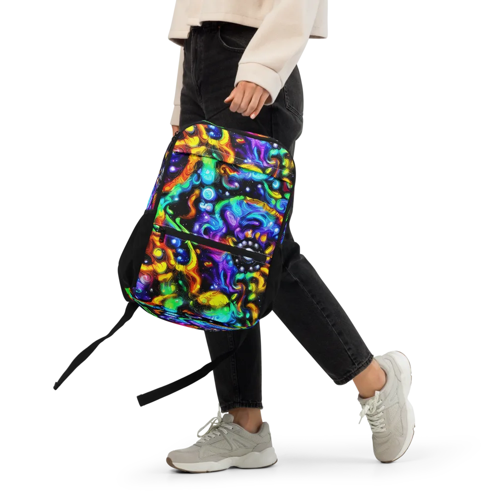 Infinite Colorstorm on Utility Backpack — Front