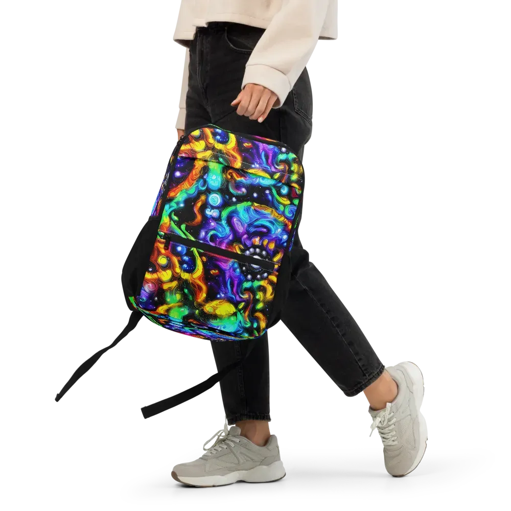 Infinite Colorstorm on Utility Backpack — Front