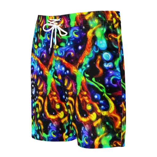 Infinite Colorstorm on a Men's Board Shorts
