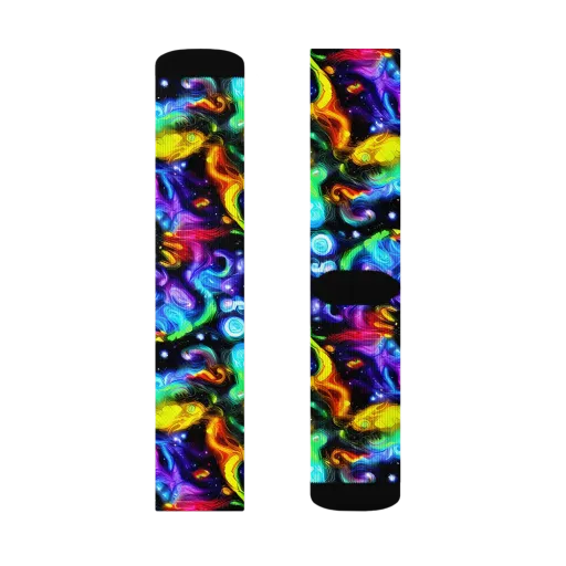 Infinite Colorstorm on a Socks
