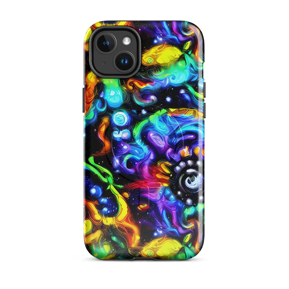 Infinite Colorstorm on MagSafe Tough Case for iPhone® — Front