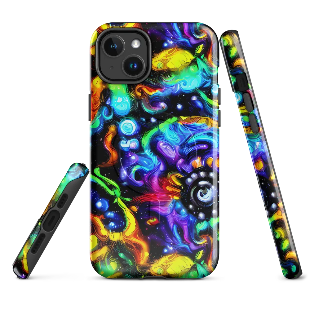 Infinite Colorstorm on MagSafe Tough Case for iPhone® — Front