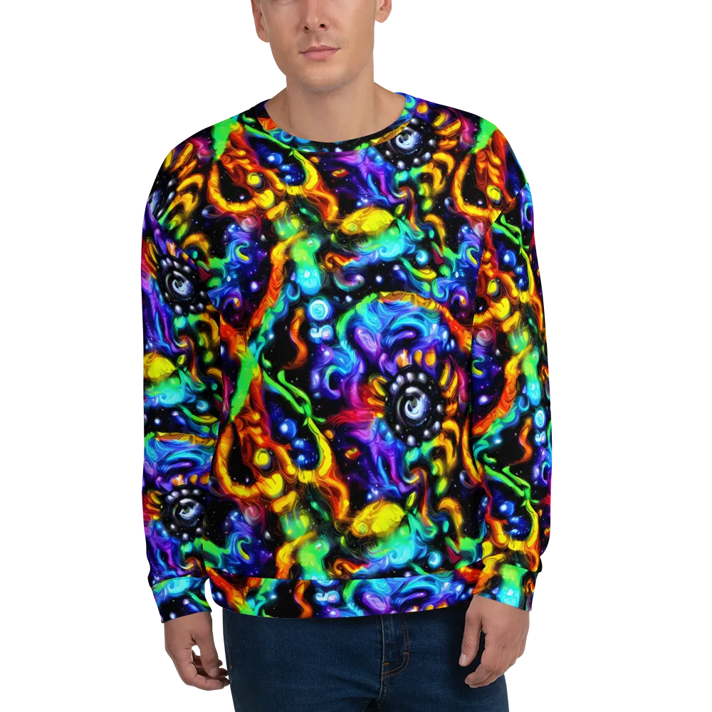 Infinite Colorstorm on Sweatshirt — Front