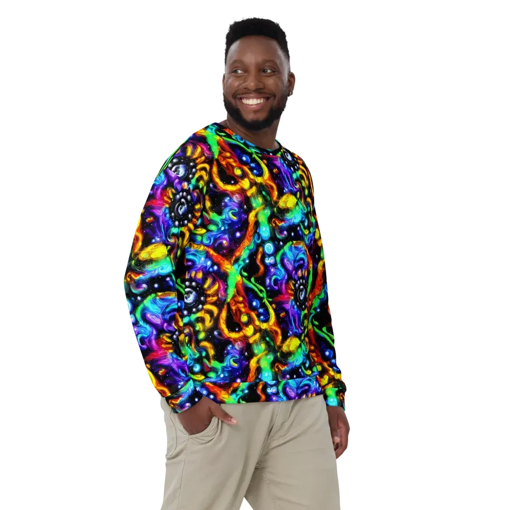 Infinite Colorstorm on Sweatshirt — Front