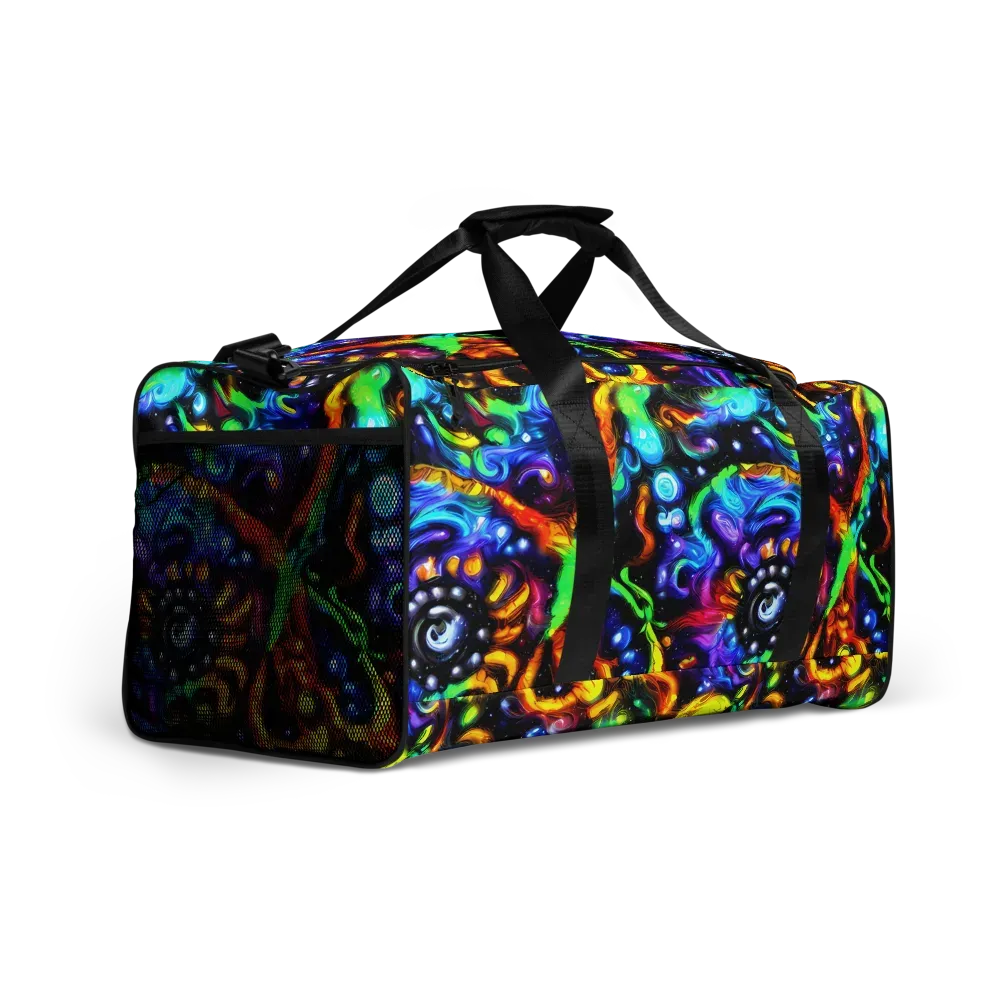 Infinite Colorstorm on Duffle Bag — Right Front