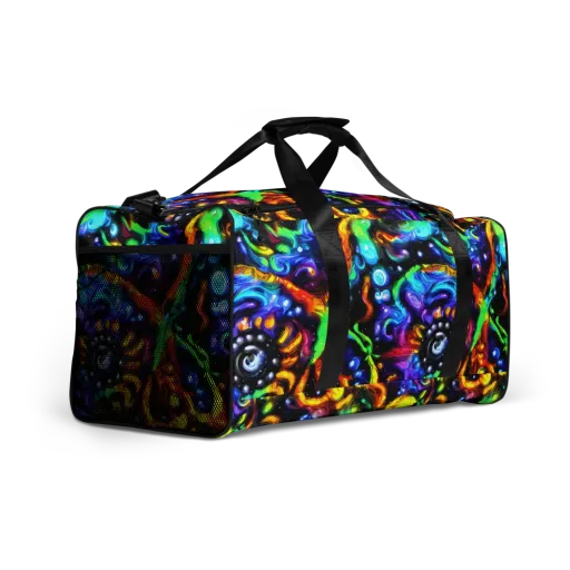 Infinite Colorstorm on a Duffle Bag