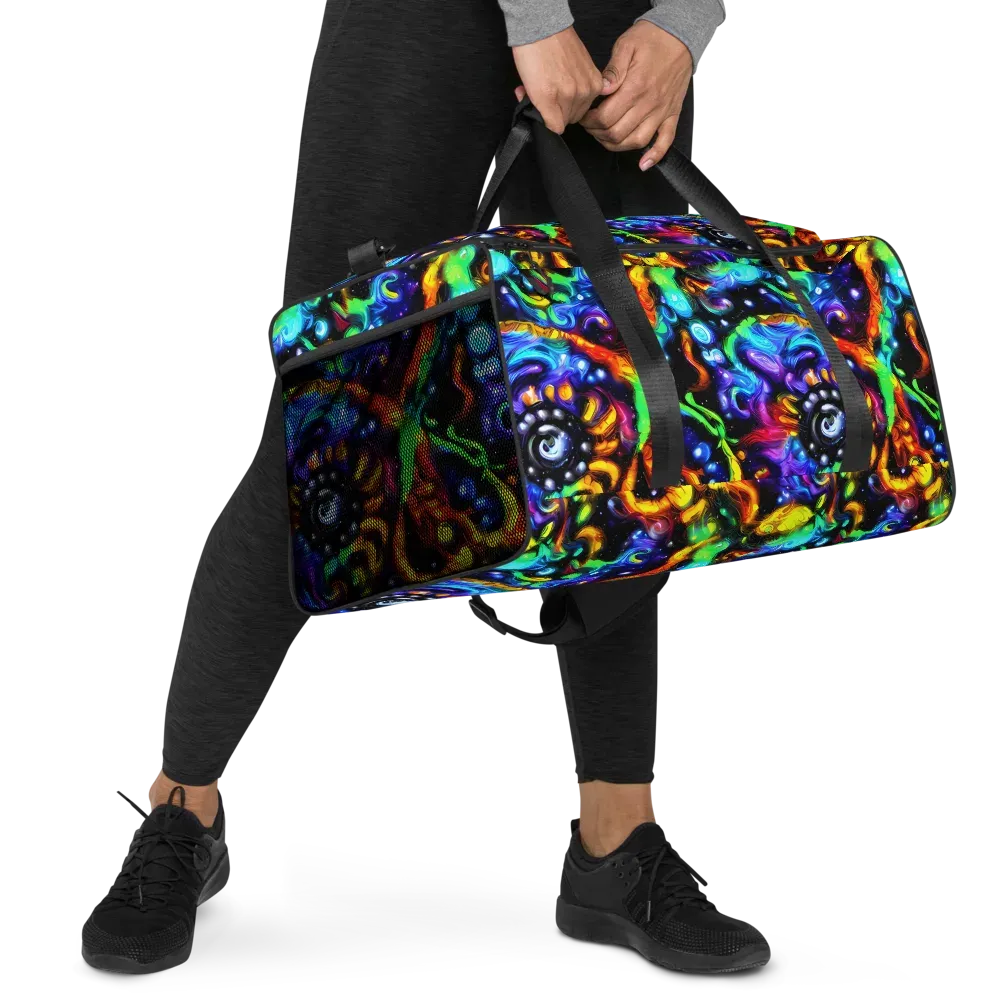 Infinite Colorstorm on Duffle Bag — Right Front