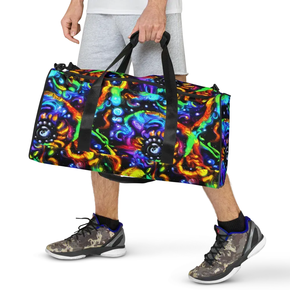 Infinite Colorstorm on Duffle Bag — Front