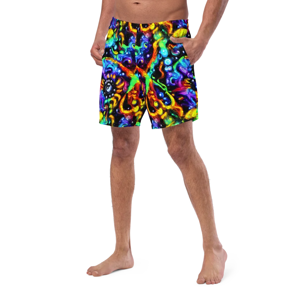 Infinite Colorstorm on Swim Trunks — Left Front