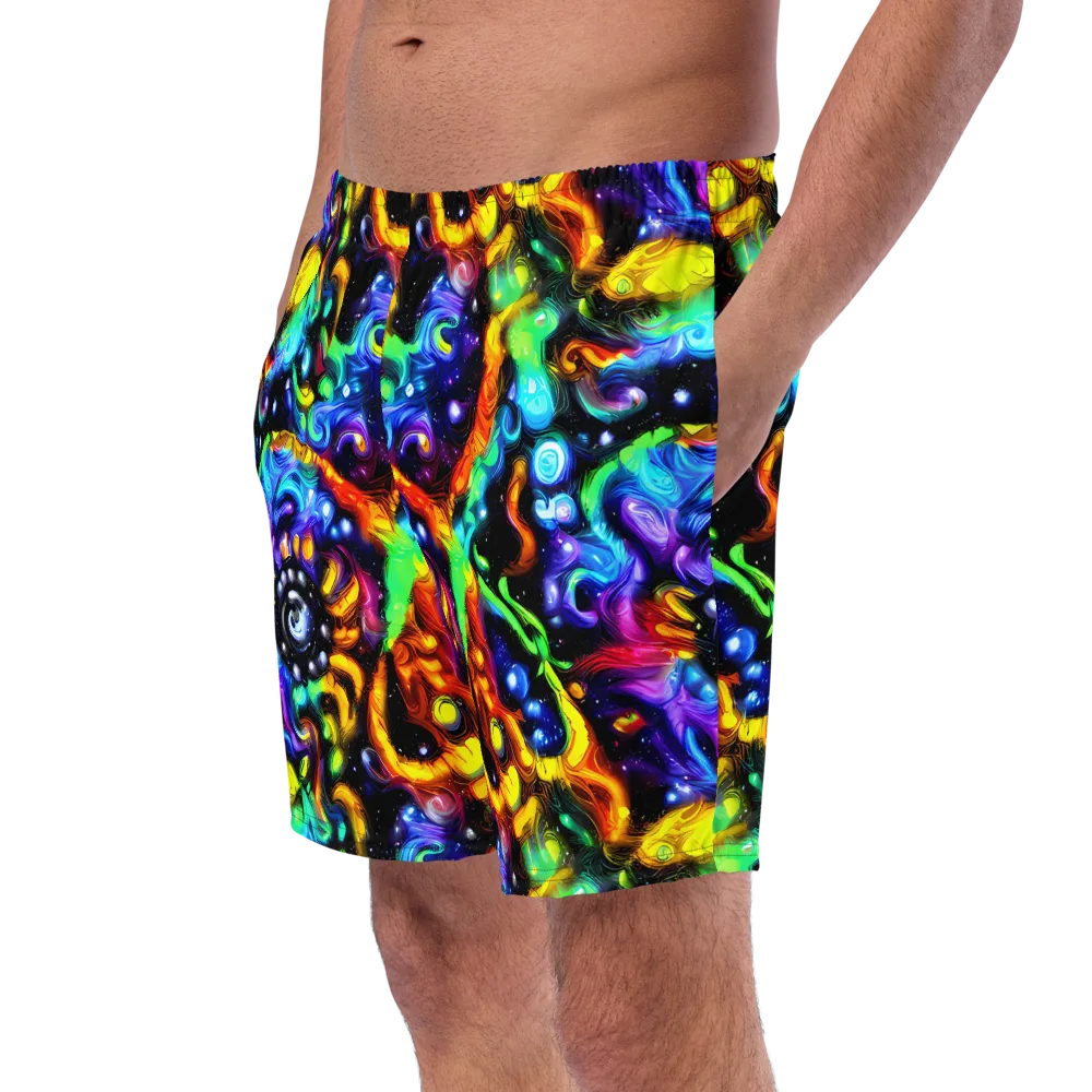 Infinite Colorstorm on Swim Trunks — Left Front