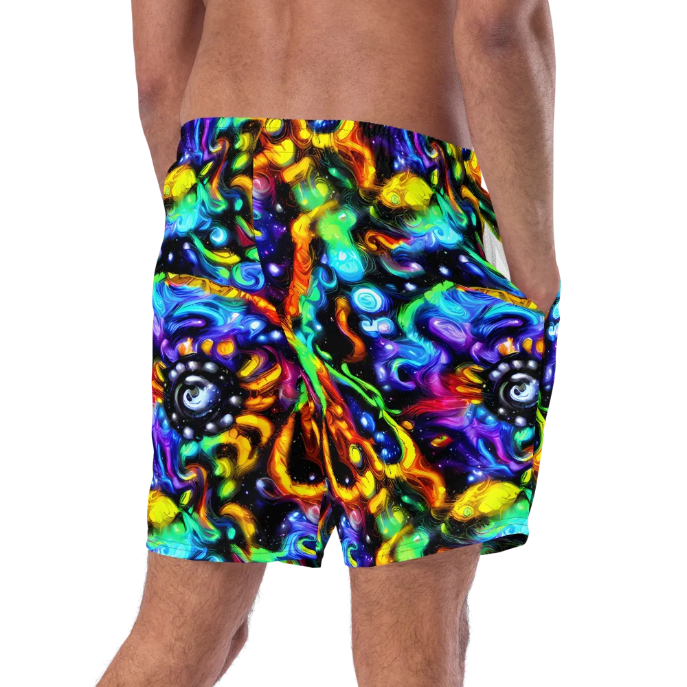 Infinite Colorstorm on Swim Trunks — Right Back