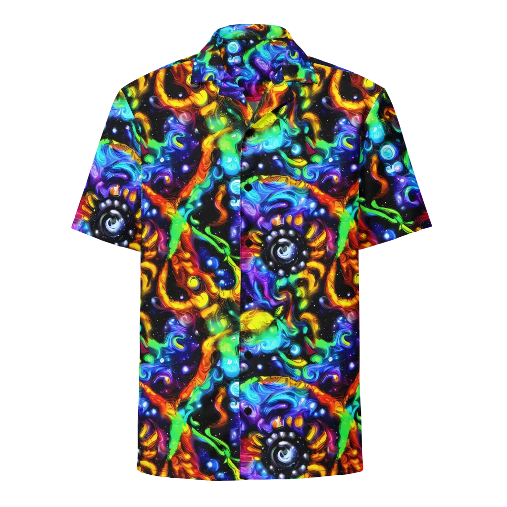 Infinite Colorstorm on Button Shirt — Front