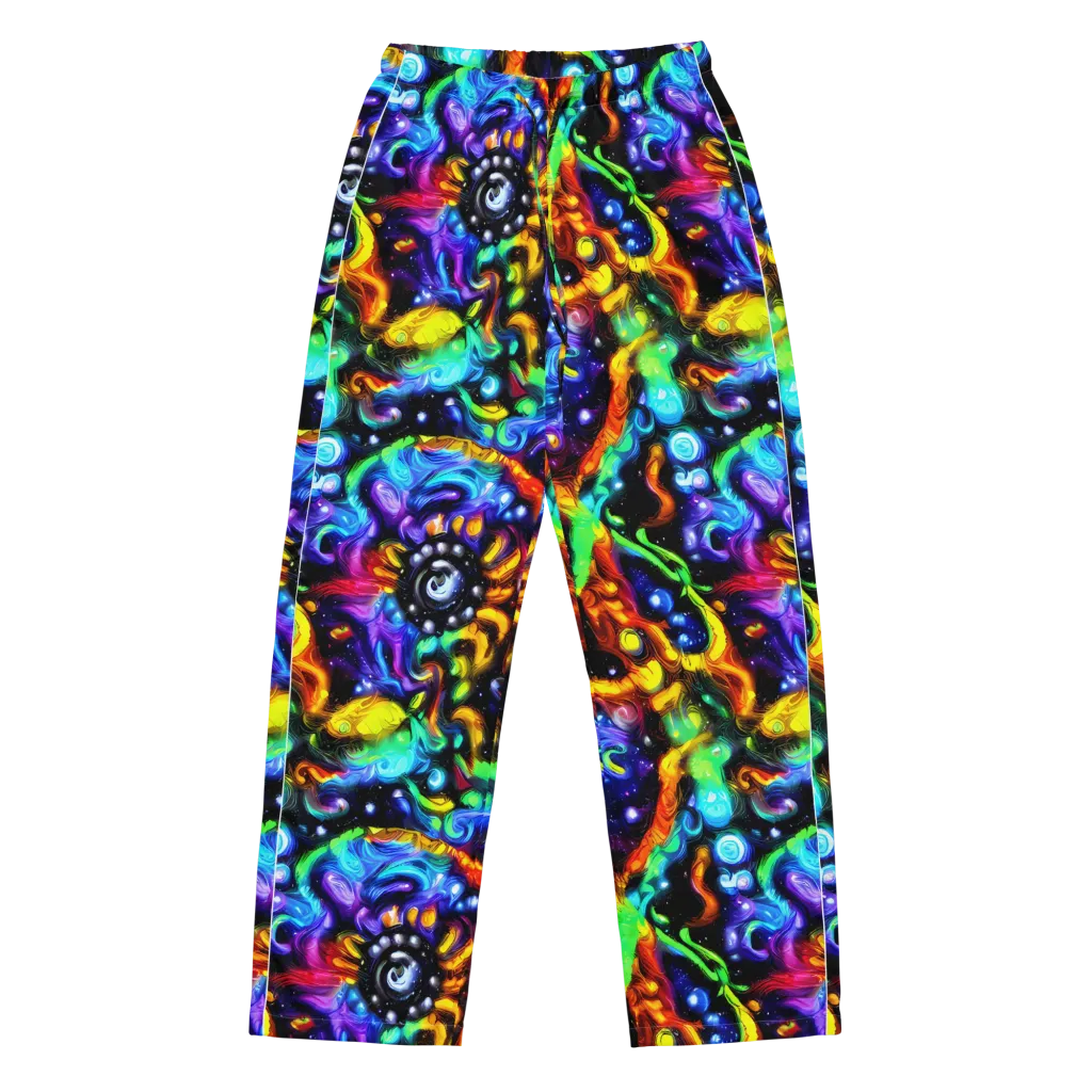 Infinite Colorstorm on Women's Pajama Pants — Front