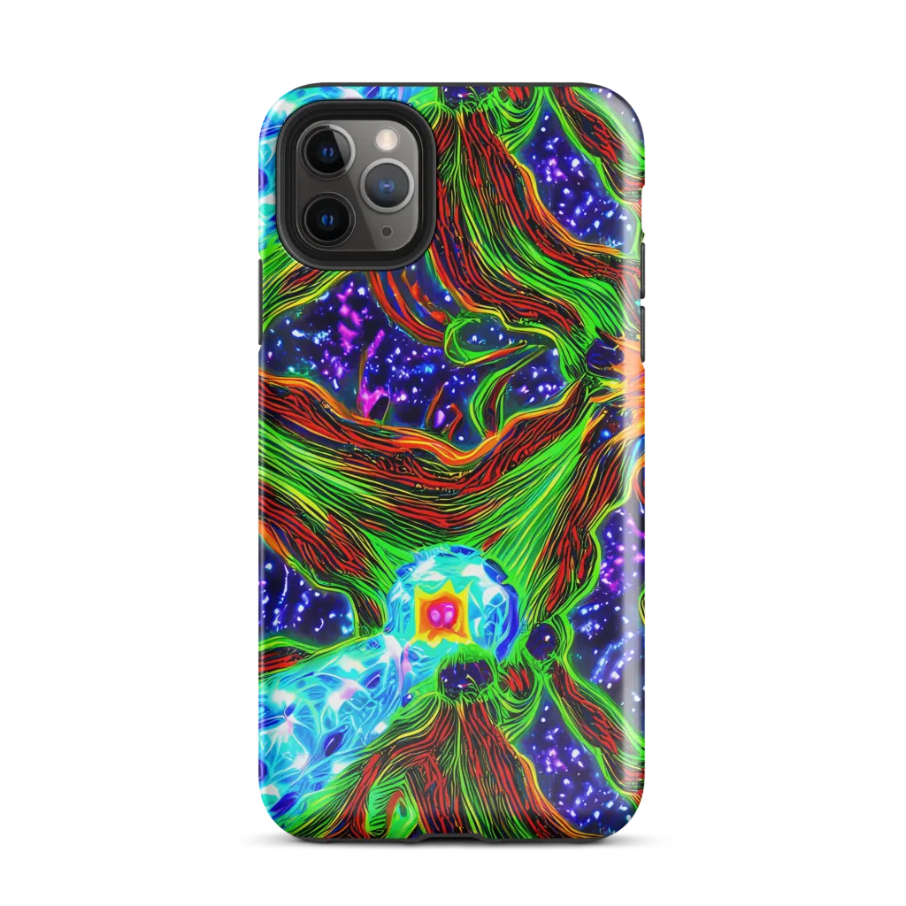 Fluorescent Eden on Tough Case for iPhone® — Front