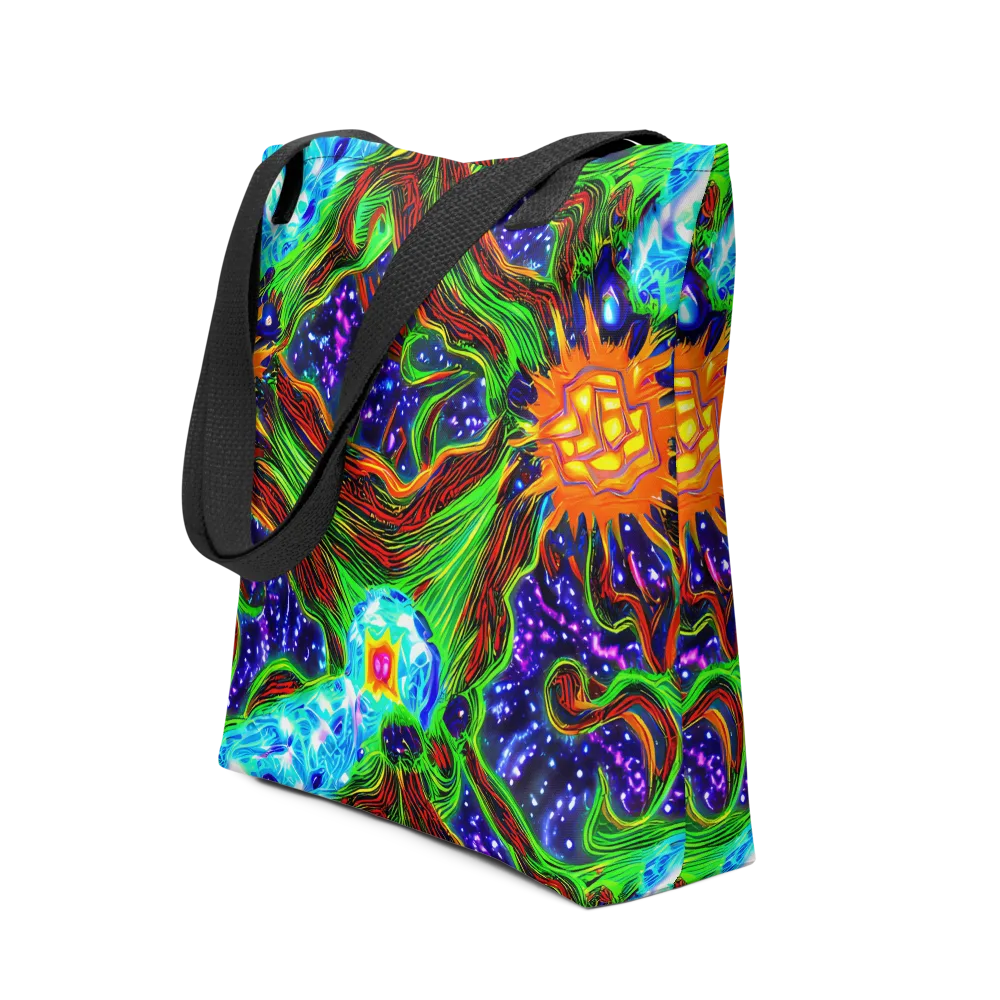 Fluorescent Eden on Tote Bag — Front