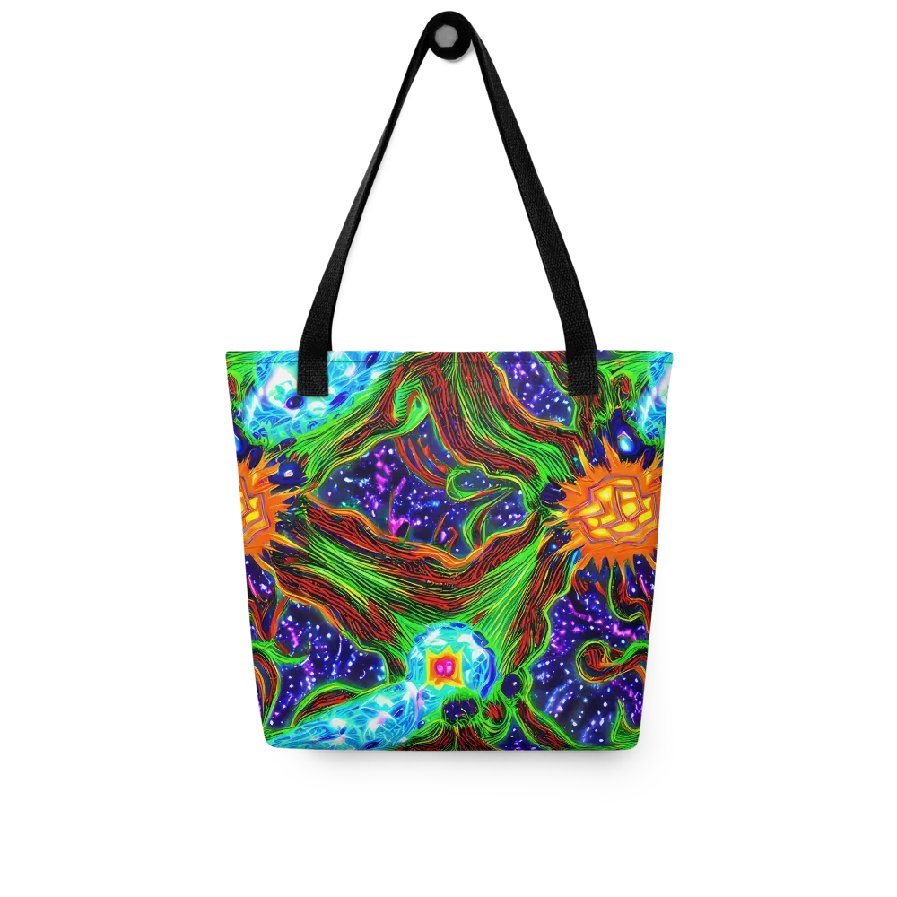 Fluorescent Eden on Tote Bag — Front