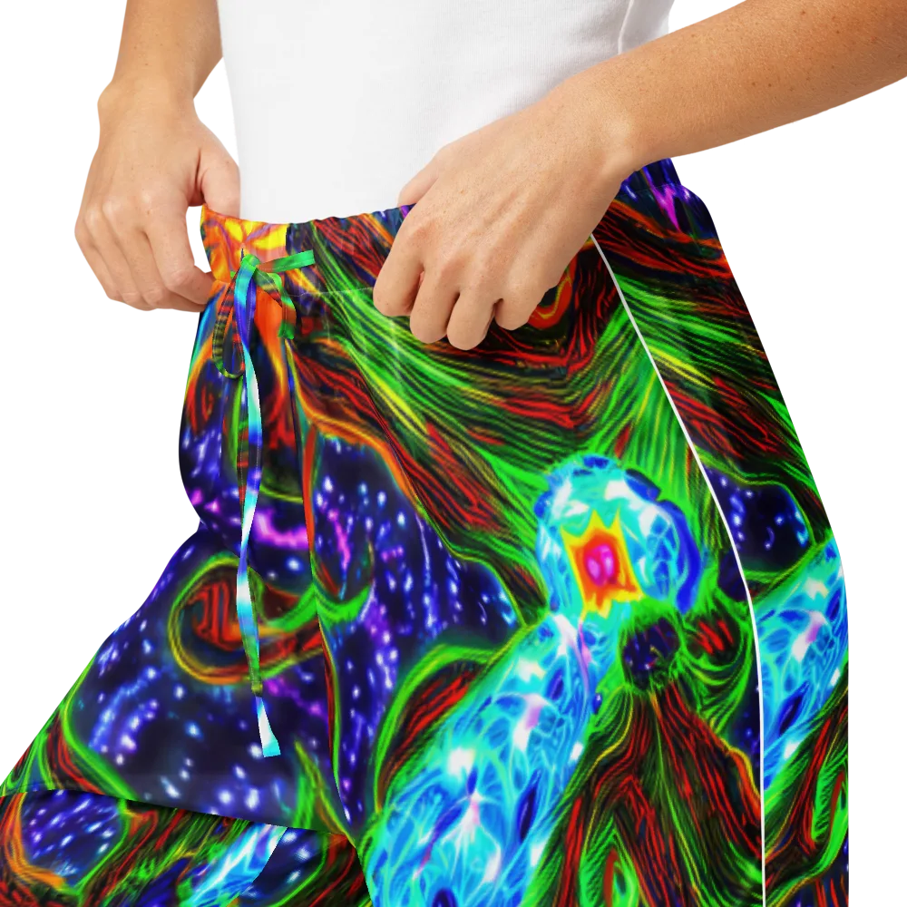 Fluorescent Eden on Women's Pajama Pants — Product details