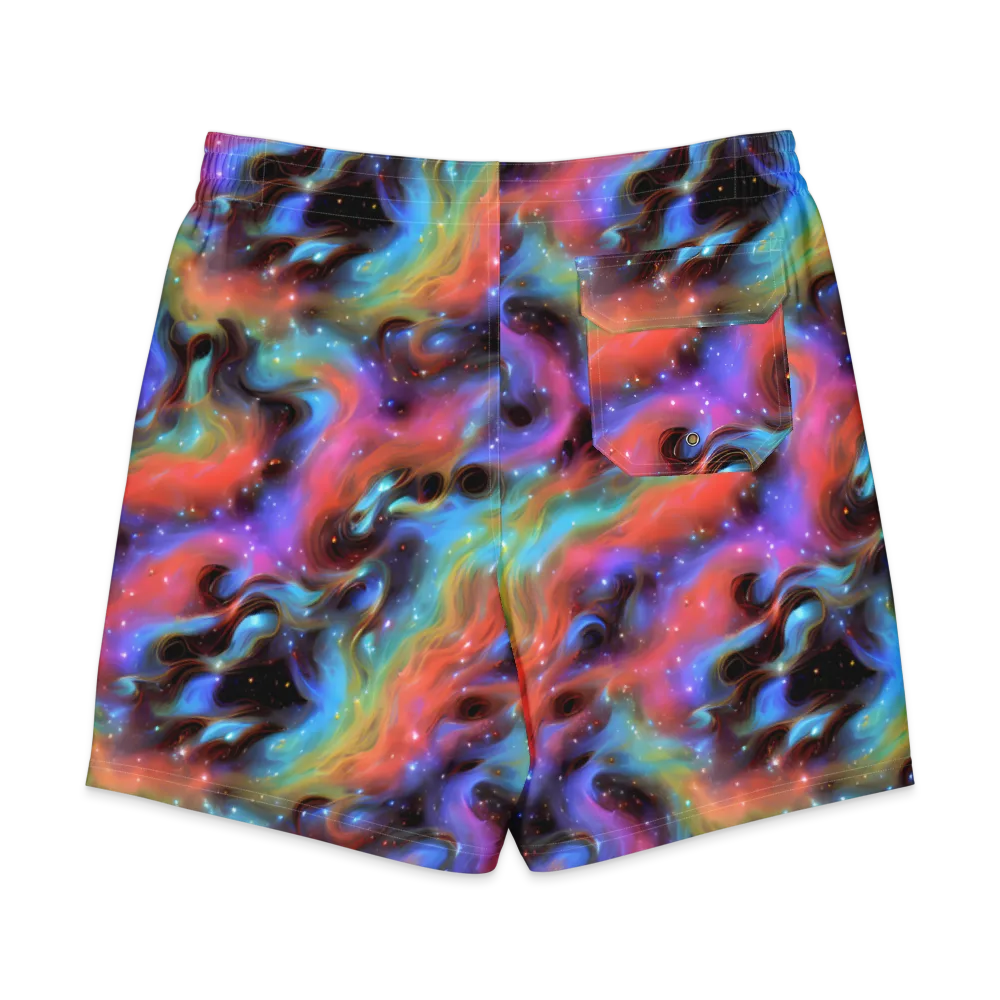 Starfire Drift on Men's Board Shorts — Back