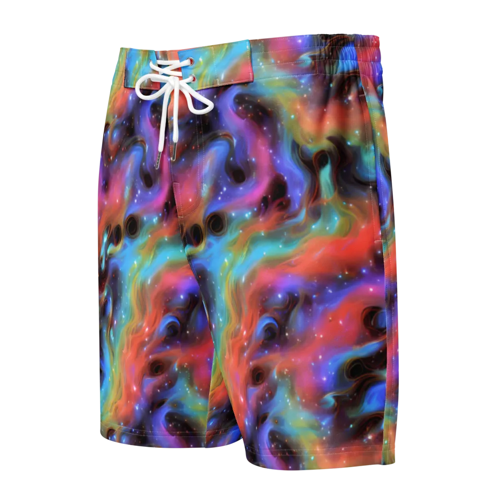 Starfire Drift on Men's Board Shorts — Front