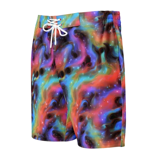 Starfire Drift on a Men's Board Shorts