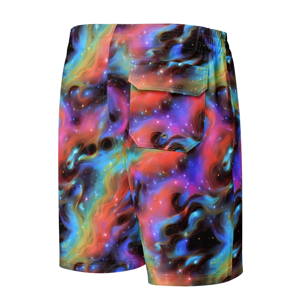 Starfire Drift on Men's Board Shorts — Back