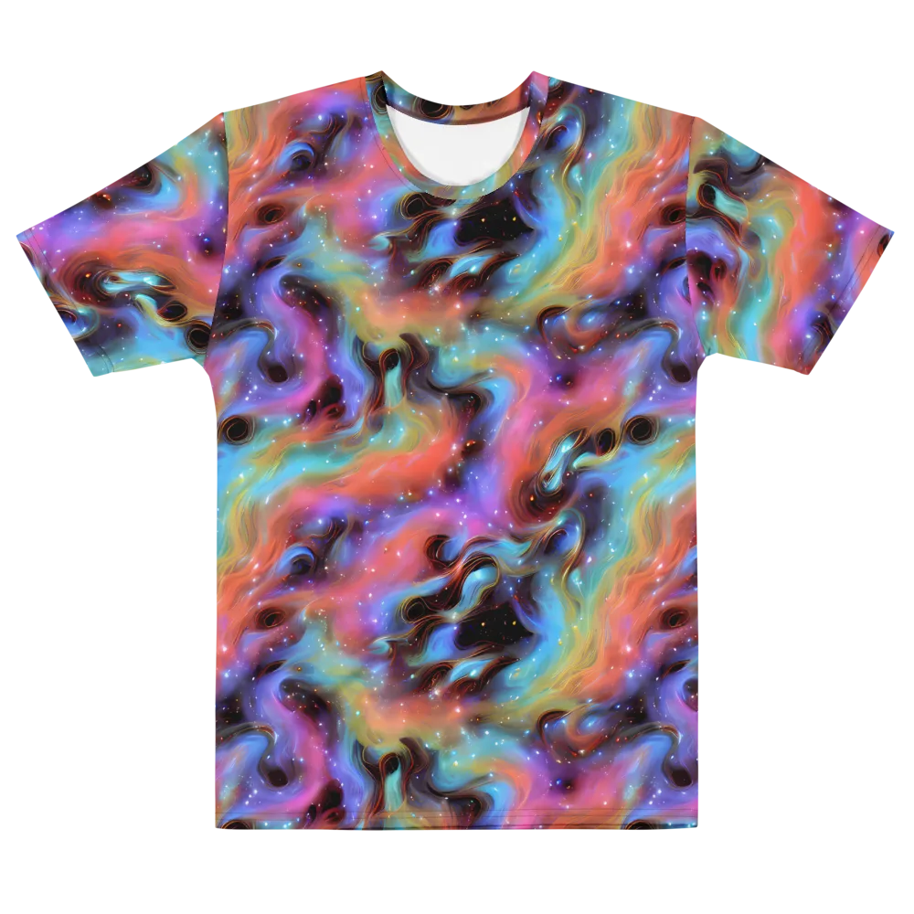 Starfire Drift on Men's Cotton Crew Neck T-Shirt — Front