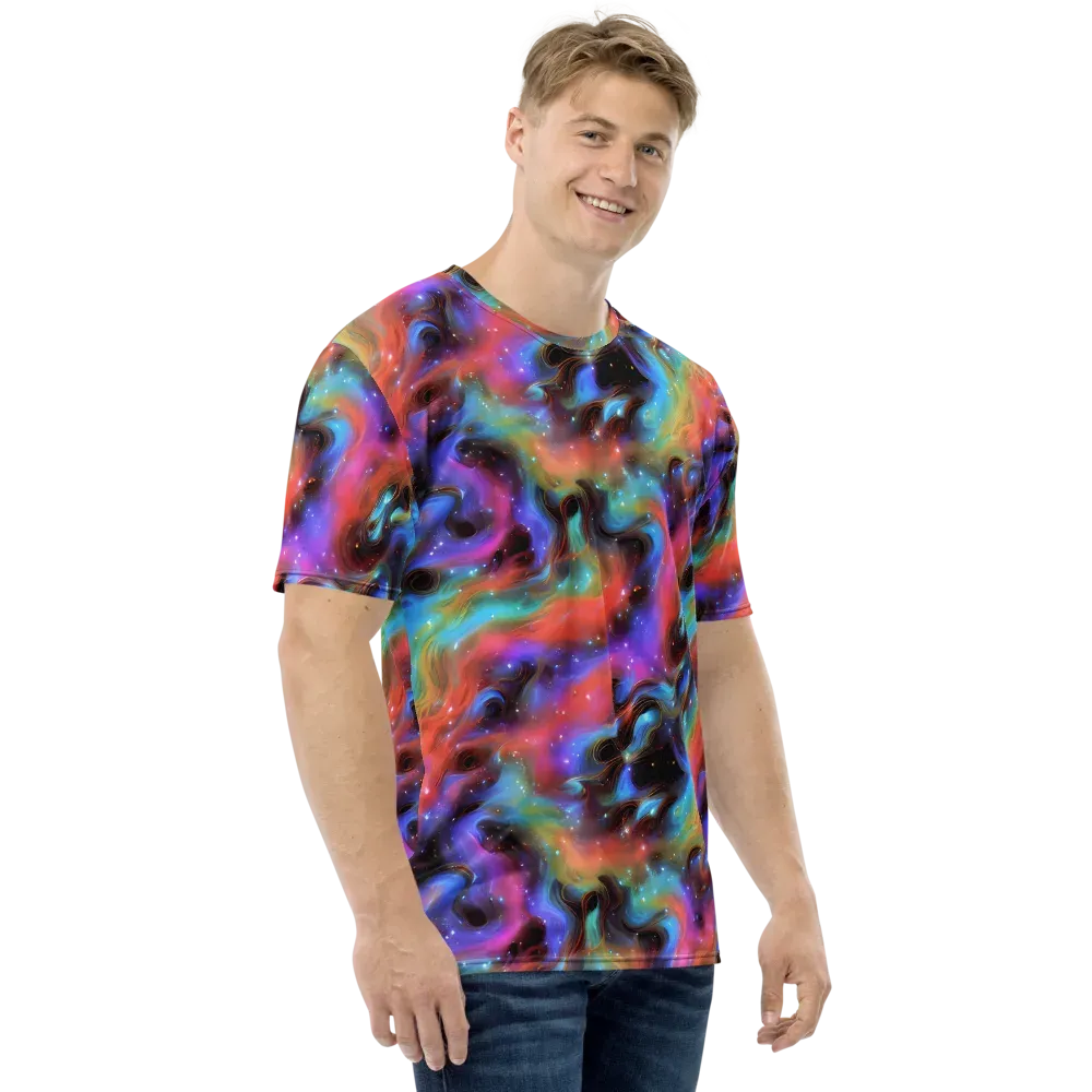 Starfire Drift on Men's Crew Neck T-Shirt — Right