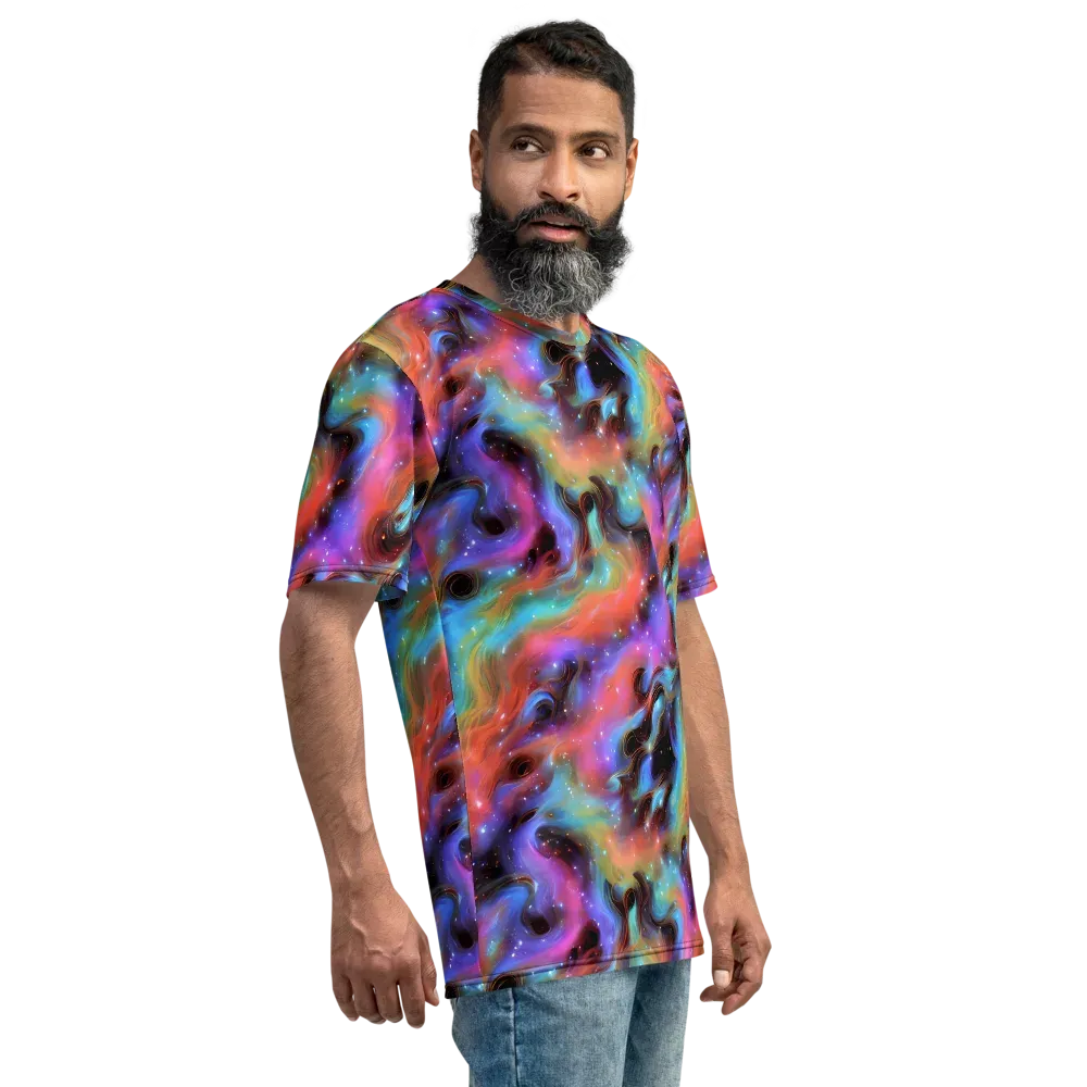 Starfire Drift on Men's Crew Neck T-Shirt — Right