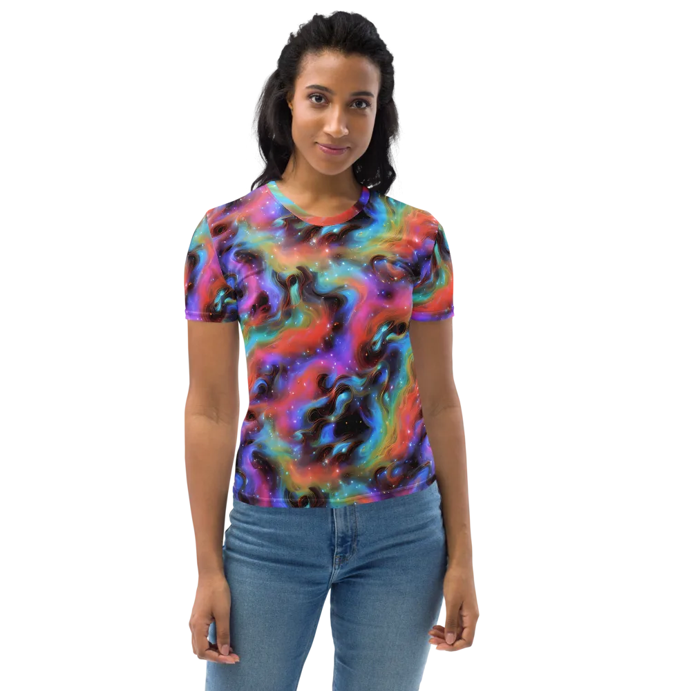 Starfire Drift on Women's Crew Neck T-Shirt — Front